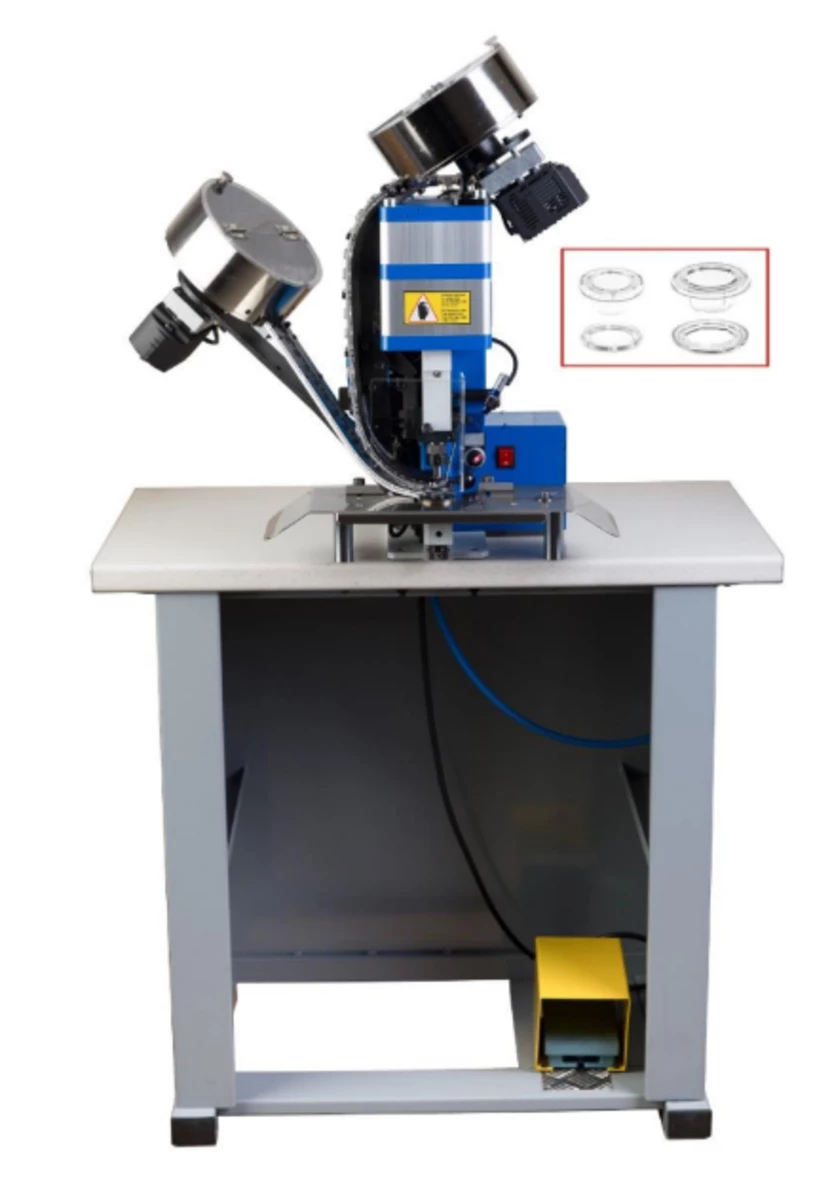 J259 BEJO - MACHINE PNEUMATIQUE AVEC 2 DISTRIBUTIONS POUR POSER ŒILLETS ET RONDELLES PLASTIQUES BEJO